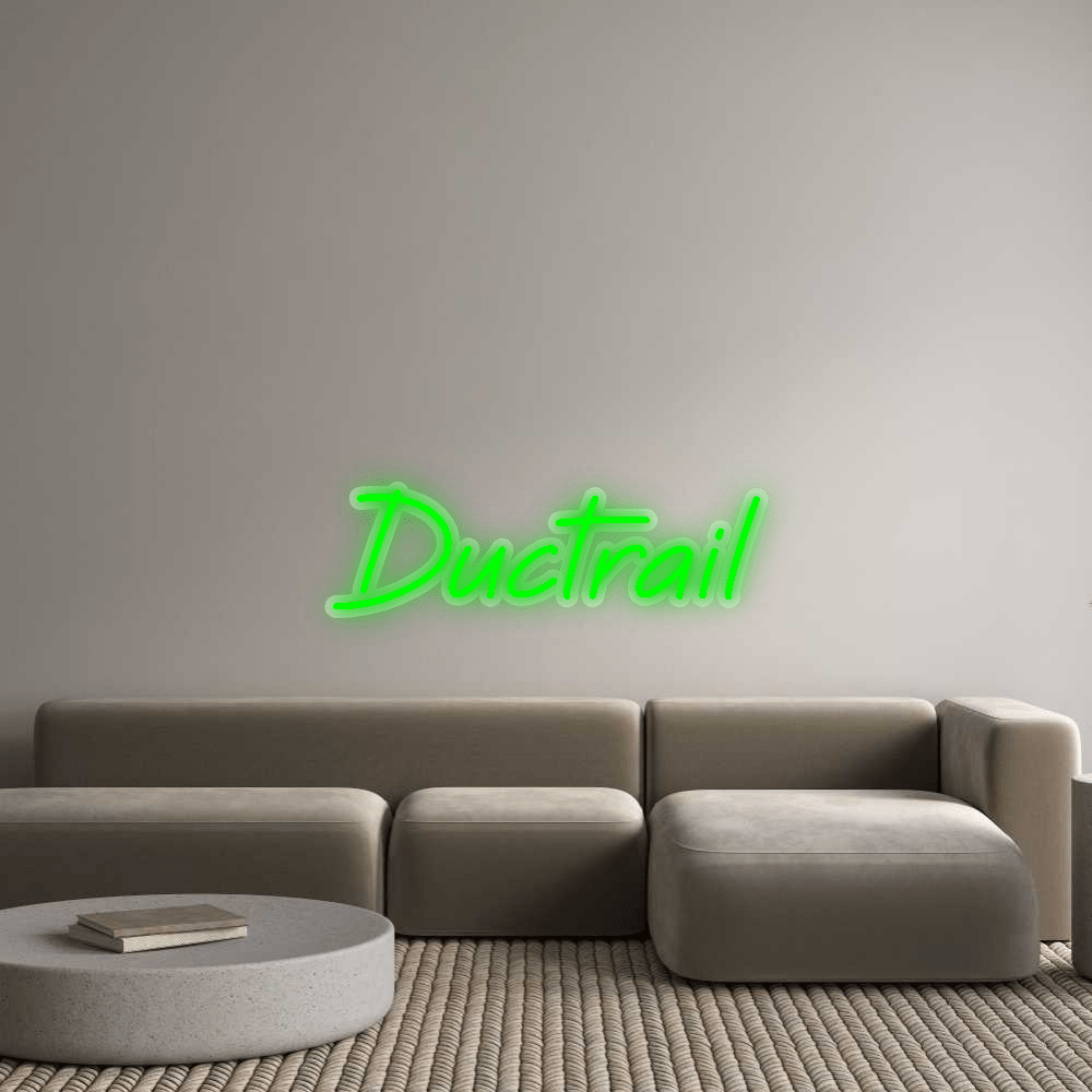 Personalisierbares Neon - LED - Schild in Pink, ideal als Wanddekoration für Wohnzimmer oder Geschäftsräume