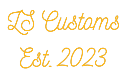 Personalisierbares Neon - LED - Schild in Pink, ideal als Wanddekoration für Wohnzimmer oder Geschäftsräume