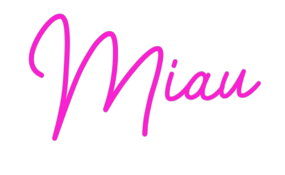 Personalisierbares Neon - LED - Schild in Pink, ideal als Wanddekoration für Wohnzimmer oder Geschäftsräume