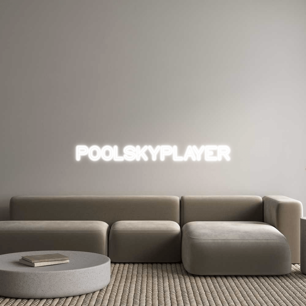 Personalisierbares Neon - LED - Schild in Pink, ideal als Wanddekoration für Wohnzimmer oder Geschäftsräume