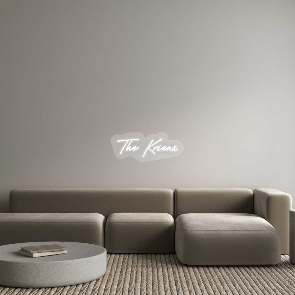 Personalisierbares Neon - LED - Schild in Pink, ideal als Wanddekoration für Wohnzimmer oder Geschäftsräume