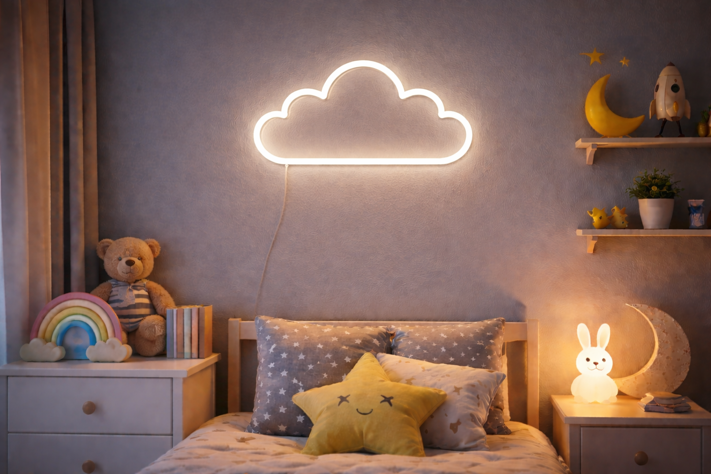 Dein Neonschild – Wolke LED Neonschild