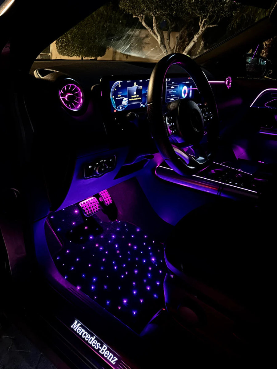 Personalisierbares Neon - LED - Schild in Pink, ideal als Wanddekoration für Wohnzimmer oder Geschäftsräume
