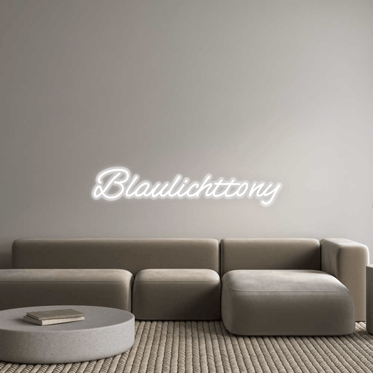 Personalisierbares Neon - LED - Schild in Pink, ideal als Wanddekoration für Wohnzimmer oder Geschäftsräume