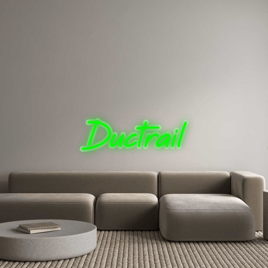 Personalisierbares Neon - LED - Schild in Pink, ideal als Wanddekoration für Wohnzimmer oder Geschäftsräume