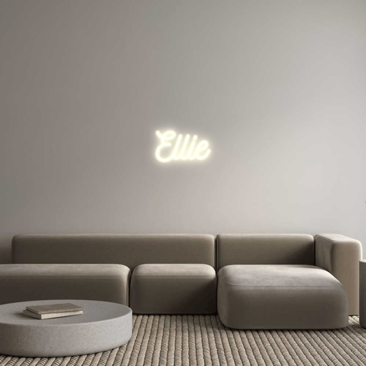 Personalisierbares Neon - LED - Schild in Pink, ideal als Wanddekoration für Wohnzimmer oder Geschäftsräume