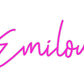 Personalisierbares Neon - LED - Schild in Pink, ideal als Wanddekoration für Wohnzimmer oder Geschäftsräume