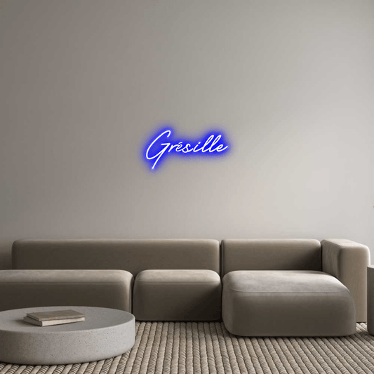 Personalisierbares Neon - LED - Schild in Pink, ideal als Wanddekoration für Wohnzimmer oder Geschäftsräume