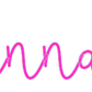 Personalisierbares Neon - LED - Schild in Pink, ideal als Wanddekoration für Wohnzimmer oder Geschäftsräume