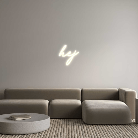 Personalisierbares Neon - LED - Schild in Pink, ideal als Wanddekoration für Wohnzimmer oder Geschäftsräume