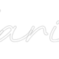 Personalisierbares Neon - LED - Schild in Pink, ideal als Wanddekoration für Wohnzimmer oder Geschäftsräume