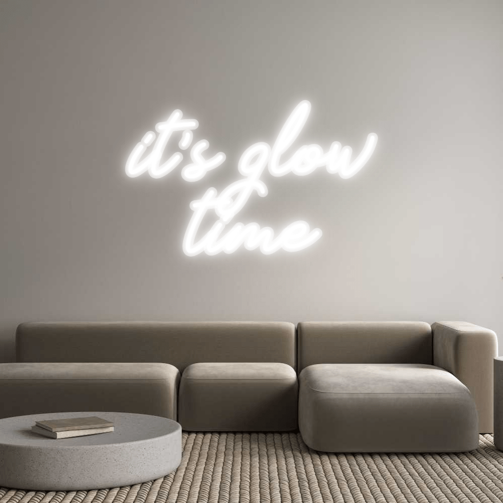 Personalisierbares Neon - LED - Schild in Pink, ideal als Wanddekoration für Wohnzimmer oder Geschäftsräume