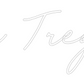 Personalisierbares Neon - LED - Schild in Pink, ideal als Wanddekoration für Wohnzimmer oder Geschäftsräume