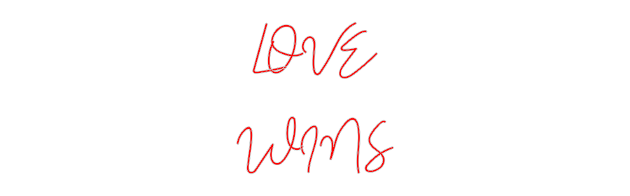 Custom Neon: LOVE
WINS - Glow Your Dreams