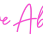Personalisierbares Neon - LED - Schild in Pink, ideal als Wanddekoration für Wohnzimmer oder Geschäftsräume