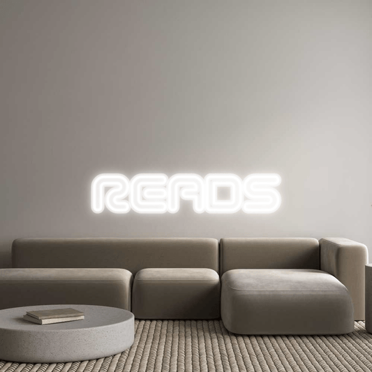 Personalisierbares Neon - LED - Schild in Pink, ideal als Wanddekoration für Wohnzimmer oder Geschäftsräume
