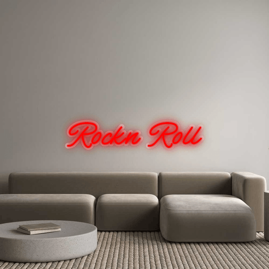 Personalisierbares Neon - LED - Schild in Pink, ideal als Wanddekoration für Wohnzimmer oder Geschäftsräume