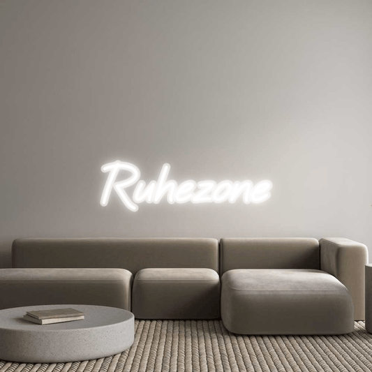 Personalisierbares Neon - LED - Schild in Pink, ideal als Wanddekoration für Wohnzimmer oder Geschäftsräume