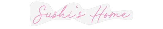 Personalisierbares Neon - LED - Schild in Pink, ideal als Wanddekoration für Wohnzimmer oder Geschäftsräume