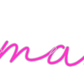 Personalisierbares Neon - LED - Schild in Pink, ideal als Wanddekoration für Wohnzimmer oder Geschäftsräume