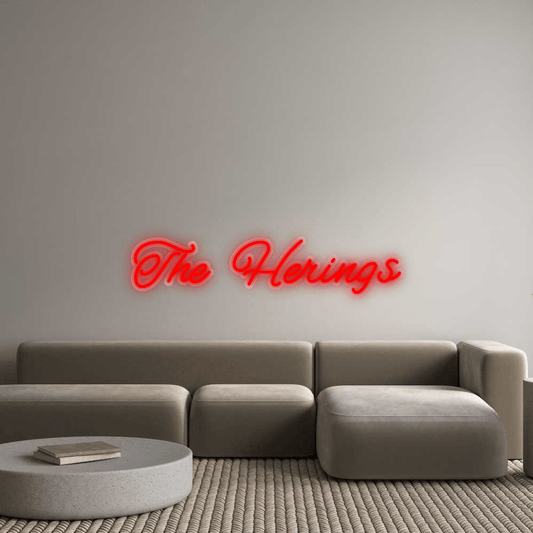 Personalisierbares Neon - LED - Schild in Pink, ideal als Wanddekoration für Wohnzimmer oder Geschäftsräume