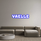 Personalisierbares Neon - LED - Schild in Pink, ideal als Wanddekoration für Wohnzimmer oder Geschäftsräume
